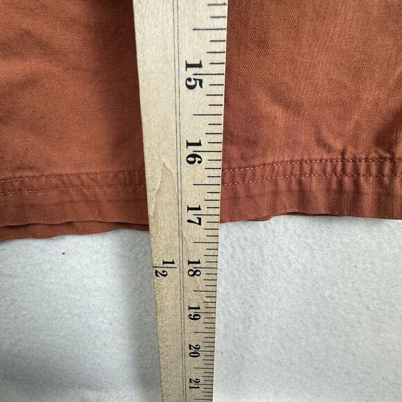 Arbor Shorts Mens 36 Orange 1995 Men Chino Pull On Casual Shorts Drawstring - Picture 4 of 9